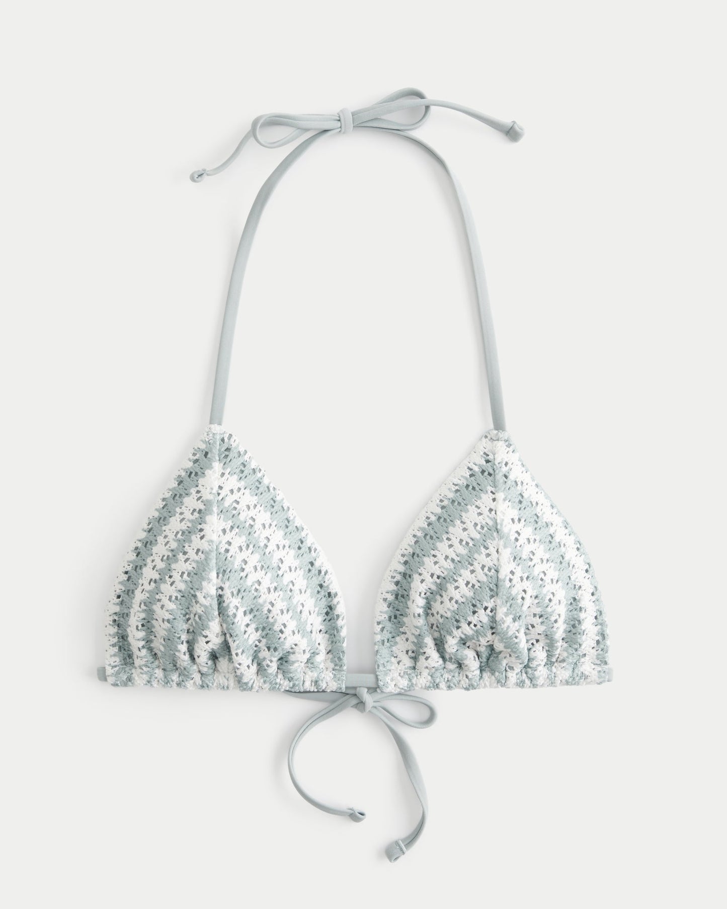 Delicate Textured Bandeau Bikini Top