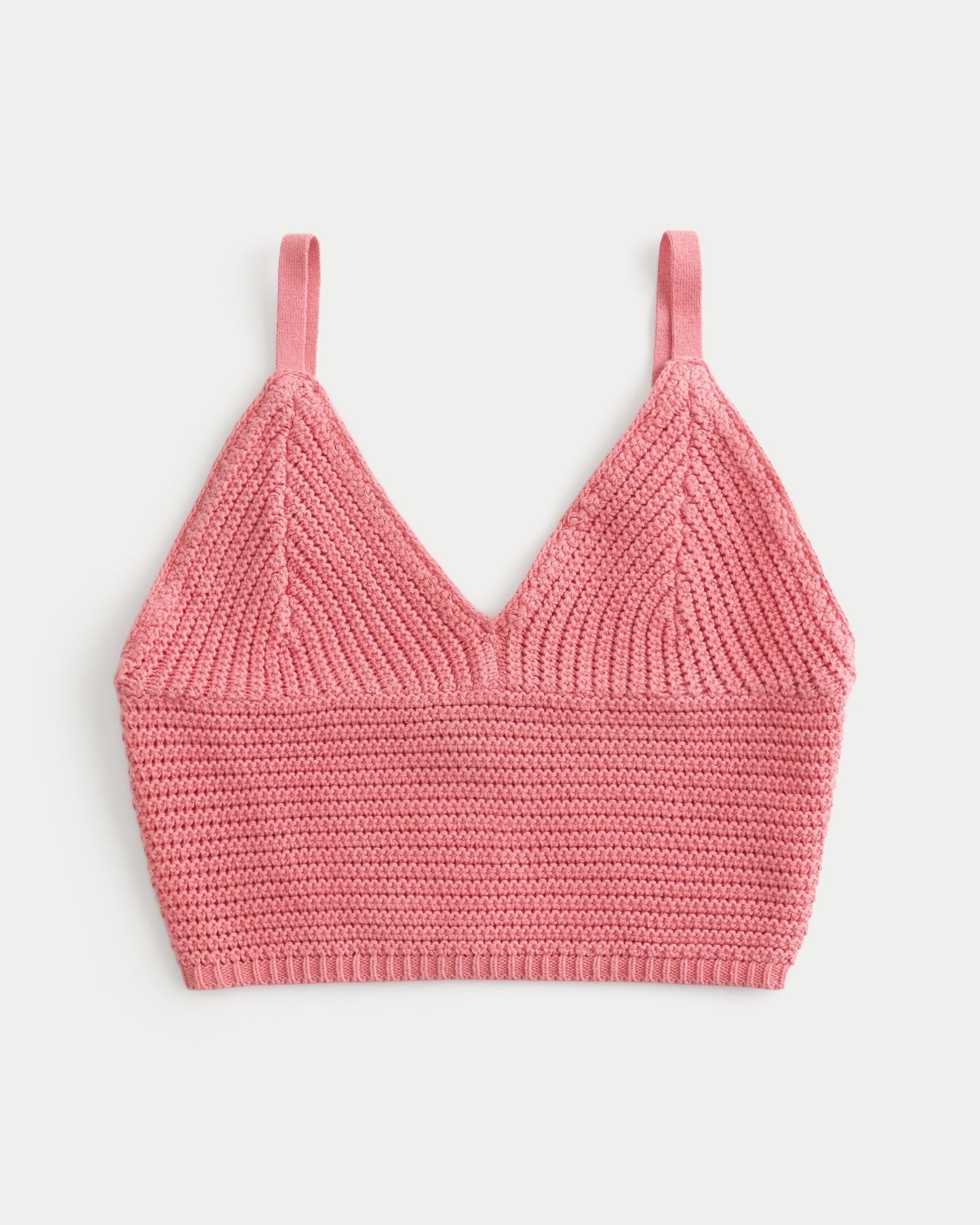 Lacy Cotton V-Neck Bralette